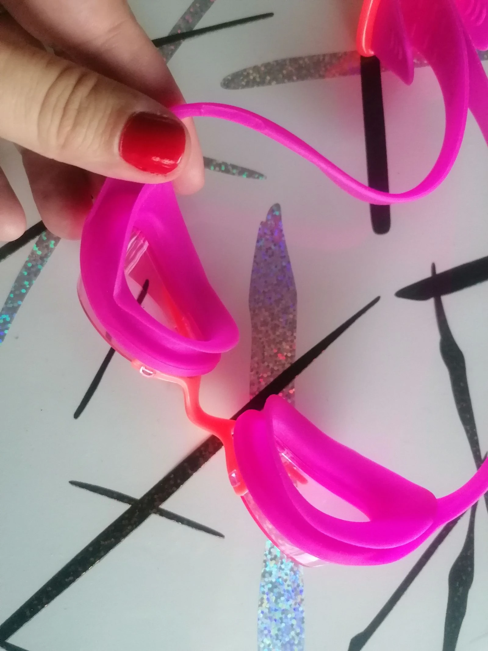 Gafas de natación rosas🤽 – photo 5